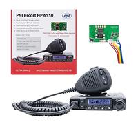 Station de Radio CB PNI Escort HP 6550 CB Avec PNI ECH01 installé, multistandard, 4W, Am-FM, 12V, ASQ, Avec Mode écho