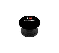 Station de ski Gérardmer France Ville I Love Gérardmer PopSockets PopGrip Adhesivo