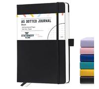Stationery Island A5 bullet dotted journal - Cuaderno punteado de tapa dura con 180 páginas numeradas, papel grueso de 120 g/m² y tamaño de 5,3" x8,4 - diario, planificación, estudio y viajes