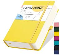 Stationery Island Cuaderno Punteado A5, Bullet Dotted Journal de Papel con Puntos de 100 g/m², 360 Páginas, Libreta A5 de Tapa Dura con Portalápices, Bolsillo Interior y 2 Marcapáginas