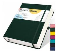Stationery Island Cuaderno Rayado B5, Cuaderno Grueso de 320 Páginas, Diario de Rayas con Tapa Dura de 100 gsm para Escribir, Trabajar, Estudiar, Agenda