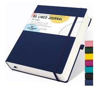 Stationery Island Cuaderno Rayado B5, Cuaderno Grueso de 320 Páginas, Diario de Rayas con Tapa Dura de 100 gsm para Escribir, Trabajar, Estudiar, Agenda