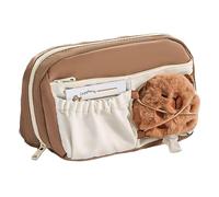 Stationery Pouch, Capybara Pencil Case, Cute Pencil Case, Large Capacity Stationery Organizer for School Supplies, Cute Pencil Bag and Makeup Pouch, 8.66x5.51x3.94 Inch for Adults, Girls, and Boys