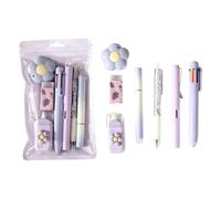 Stationery Set, Cute School Supply, Eraser Correction Tape, Student Office