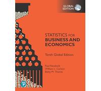 Statistics for business and economics. Global edition
