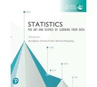 Statistics: the art and science of learning from data