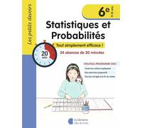 Statistiques et probabilités 6e: 24 séances de 20 minutes