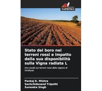Stato del boro nei terreni rossi e impatto della sua disponibilità sulla Vigna radiata L: Uno studio sui terreni rossi della regione di Vindhyan
