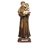 Statua Sant'Antonio da Padova in resina cm. 32