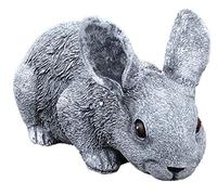 Statue Lapin, au gel et aux intempéries-massif en pierre