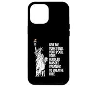Statue Of Liberty Give Me Your Tired Your Poor Labor Day Carcasa para iPhone 12 Pro Max