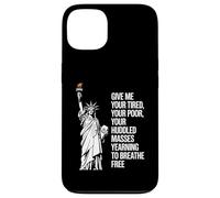 Statue Of Liberty Give Me Your Tired Your Poor Labor Day Carcasa para iPhone 13