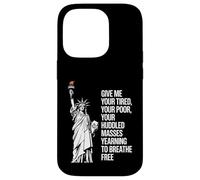 Statue Of Liberty Give Me Your Tired Your Poor Labor Day Carcasa para iPhone 14 Pro