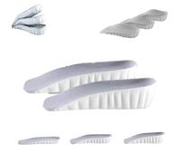 Staturelabs Stature Labs Insoles, Stratus Lift 2.0, Insoles 3 Inch Lifts Height, Ultra Comfort Unisex rthopedic Height Increase Insoles for Men Women (Gray,0.59in)