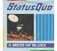 Status Quo Mess Of Blues 7" Vertigo QUO12 EX/EX 1982 picture sleeve
