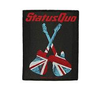 Status Quo - Parche para guitarras de 8 cm x 10 cm.