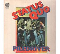 STATUS QUO - PILEDRIVER LP (VINYL ALBUM) UK SWIRL VERTIGO 1972