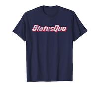 Status Quo - Red Logo Distressed Camiseta