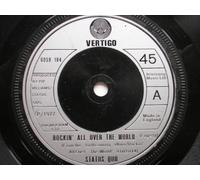 Status Quo Rockin' All Over TheWorld 7" Vertigo 6059184 EX 1977