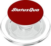 Status Quo - White Block Logo PopSockets PopGrip para MagSafe