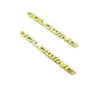 STATUZ para Honda Goldwing Gold Wing 1800 GL1800 GL1500 GL1200 GL1100 GL1000 Motocicleta 3D Logo Insignia Calcomanía Cubierta Emblema GL 1800 Pegatina Decorar (Color : Gold)