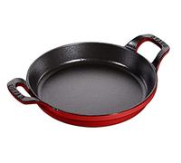 Staub ラウンド スタッカブル ディッシュ Fuente Redonda apilable, Hierro Fundido, Rojo Cereza, 20 cm