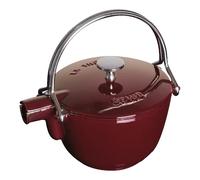 STAUB 1004034, Tetera de hierro fundido, Rojo granadina