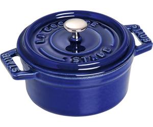 Staub 1101091 - Olla Redonda (10 cm), Color Azul