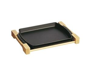 STAUB 1205223 - Fuente rectangular sin tapa, color negro
