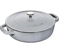 STAUB 12612418, Tostador chistera con Inducción, 24 cm, Gris