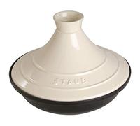STAUB 1302723 - Tajín de Hierro y cerámica (20 cm), Color Negro