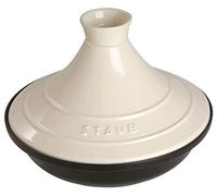Staub Tajín de hierro fundido 1302823 - negro-beige 28 cm
