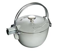 Staub 1650018 - Tetera/hervidor, Forma Redonda, Color Gris