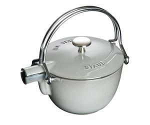 Staub 1650018 - Tetera/hervidor, Forma Redonda, Color Gris