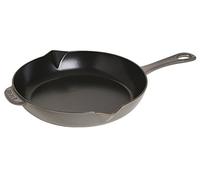 Staub 40510 - 616 - 0 - Sartén con Mango de Hierro Fundido, Hierro Fundido, Gris, 26 cm