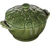 Staub Ceramique Cocotte 13 cm, alcachofa, Albahaca, Cerámica