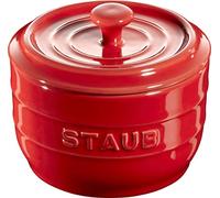 Staub Ceramique Tarro para sal Cereza, Cerámica