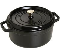 STAUB Cacerola de hierro fundido Staub La Cocotte redonda 2.2 L Negro