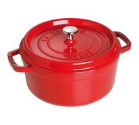 STAUB Cacerola/Cocotte de Hierro Fundido, 26 cm de Diámetro, 5.2 L, Rojo Cereza
