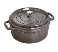 STAUB Cacerola/Cocotte de Hierro Fundido, 26 cm de Diámetro, 5 L, Gris Grafito