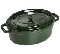Staub cacerola/cocotte de hierro fundido ovalada, 33 cm de diámetro,