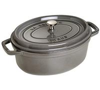 Staub Cacerola ovalada de hierro fundido 29 cm 4,25 L Gris grafito