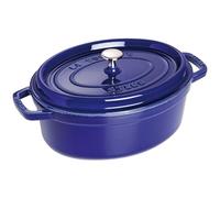 STAUB 40510-288-0 Cazuela, Cast Iron, Azul Real