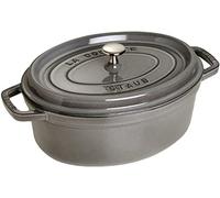 Staub cacerola/cocotte de hierro fundido ovalada, diámetro de 31 cm,