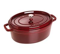 STAUB Cacerola/Cocotte de Hierro Fundido Ovalada, Diámetro de 31 cm, 5,5 L, Grenadine