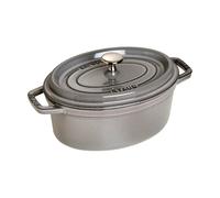 STAUB Cacerola de hierro fundido Staub La Cocotte oval 2.35 L Gris grafito