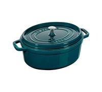 STAUB Cacerola de hierro fundido Staub La Cocotte oval 6.7 L La Mer