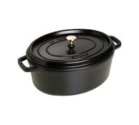STAUB Cacerola de hierro fundido Staub La Cocotte oval 6.7 L Negro