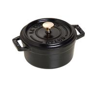 STAUB Cacerola de hierro fundido Staub La Cocotte redonda 0.25 L Negro