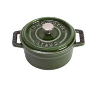 STAUB Cacerola de hierro fundido Staub La Cocotte redonda 0.25 L Verde albahaca